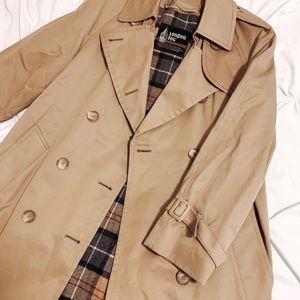 💐 SALE 💐 London Fog Tan/Beige Trench Coat